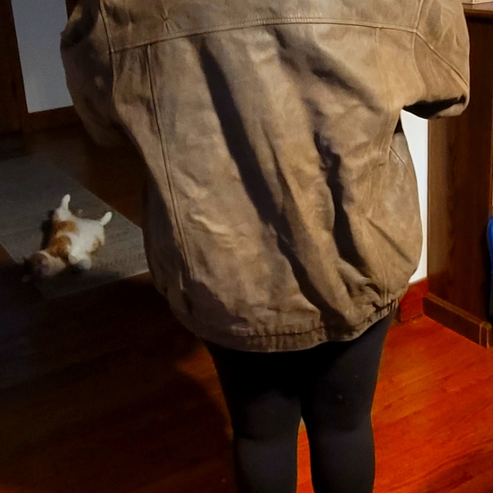 Leather jacket